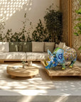 Customized Rhino Cloisonne sculpture|Decorative Items|Unique Personalized Gifts Dubai & Riyadh|Designer Presents