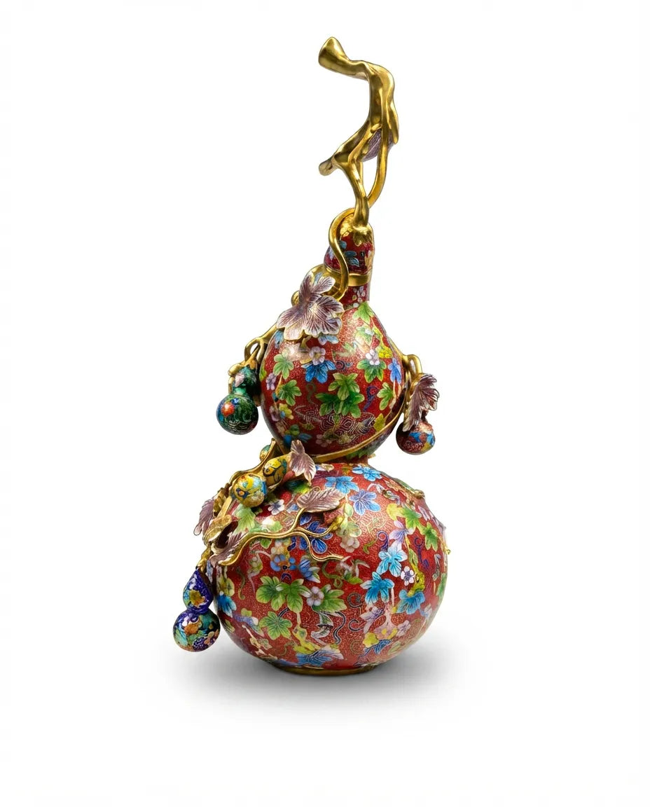 Customized Seven-Treasure Gourd Cloisonne Ornament|Decorative Items|Unique Personalized Gifts Dubai &amp; Riyadh|Designer Presents