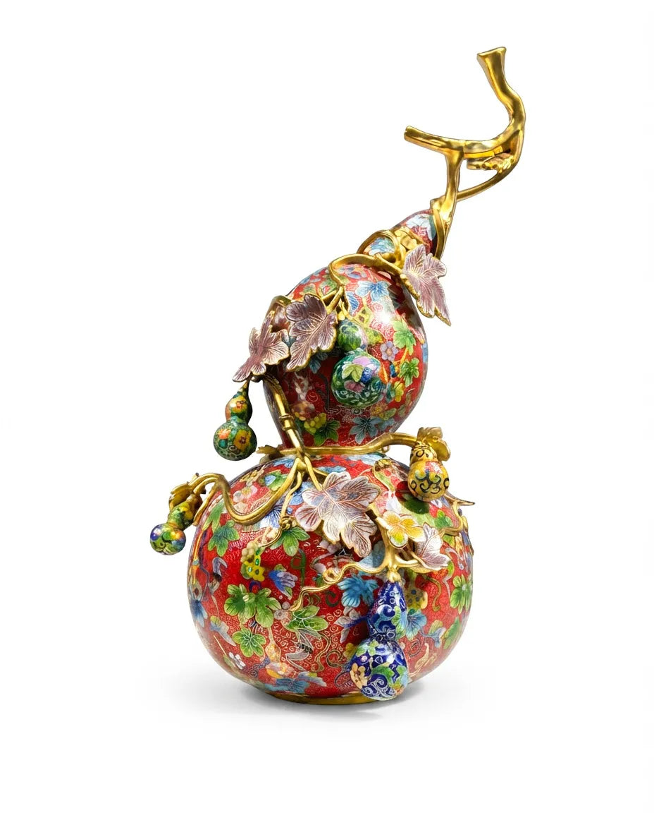 Customized Seven-Treasure Gourd Cloisonne Ornament|Decorative Items|Unique Personalized Gifts Dubai &amp; Riyadh|Designer Presents