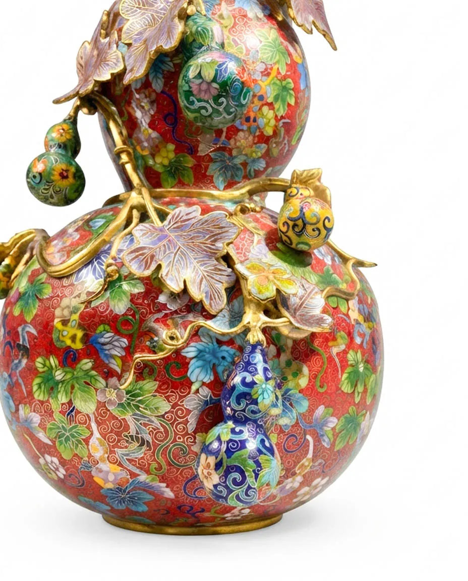 Customized Seven-Treasure Gourd Cloisonne Ornament|Decorative Items|Unique Personalized Gifts Dubai &amp; Riyadh|Designer Presents