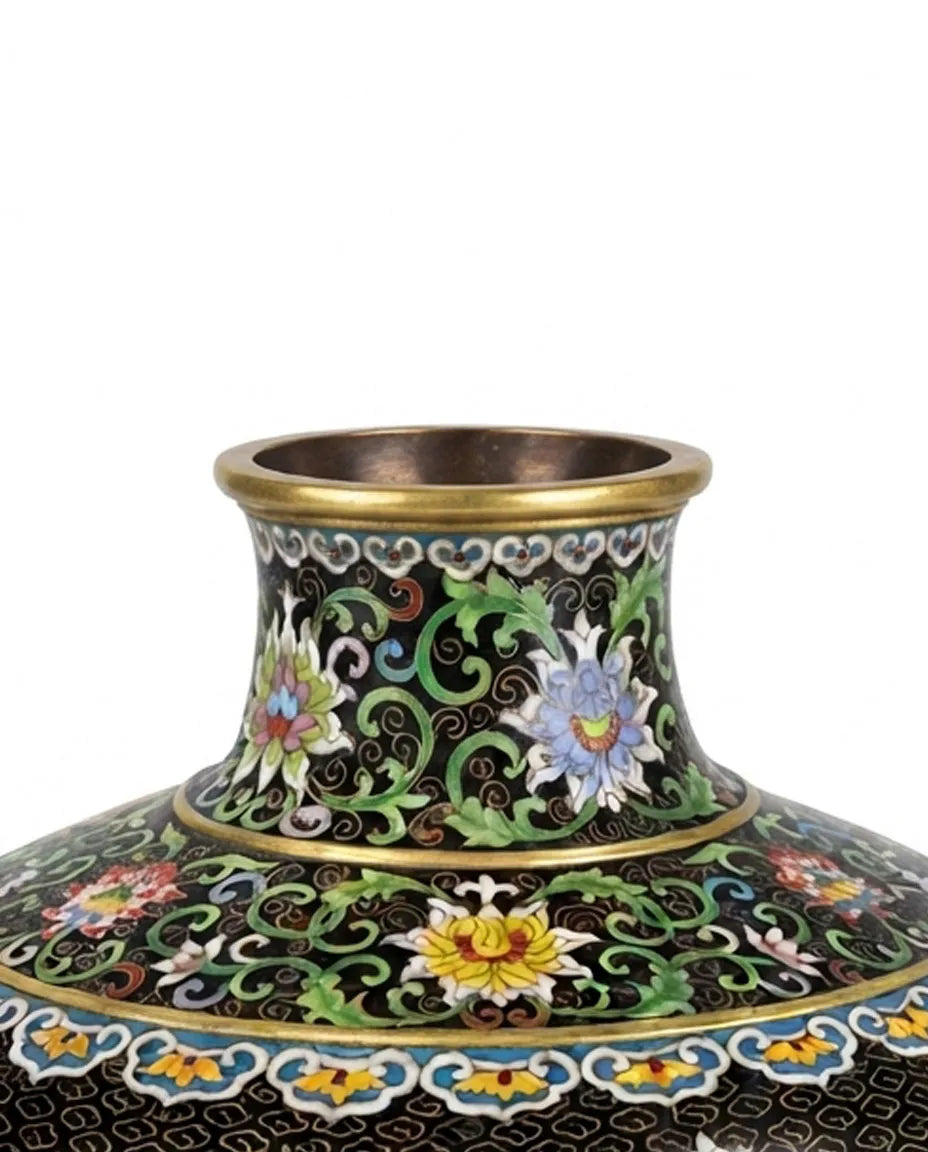 Customized Three Dragons Cloisonne Vase|Decorative Items|Unique Personalized Gifts Dubai &amp; Riyadh|Designer Presents