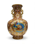 Customized Dragon and Phoenix Patterns Cloisonne Vase|Decorative Items|Unique Personalized Gifts Dubai & Riyadh|Designer Presents