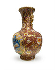 Customized Dragon and Phoenix Patterns Cloisonne Vase|Decorative Items|Unique Personalized Gifts Dubai & Riyadh|Designer Presents