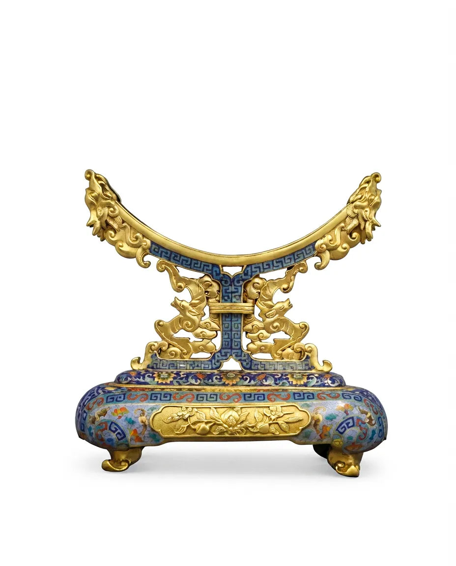 Customized Landscape Design Cloisonne Tabletop Mini-Screen|Decorative Items|Unique Personalized Gifts Dubai &amp; Riyadh|Designer Presents