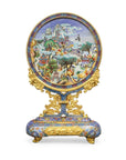Customized Landscape Design Cloisonne Tabletop Mini-Screen|Decorative Items|Unique Personalized Gifts Dubai & Riyadh|Designer Presents