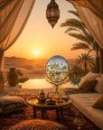 Customized Landscape Design Cloisonne Tabletop Mini-Screen|Decorative Items|Unique Personalized Gifts Dubai & Riyadh|Designer Presents