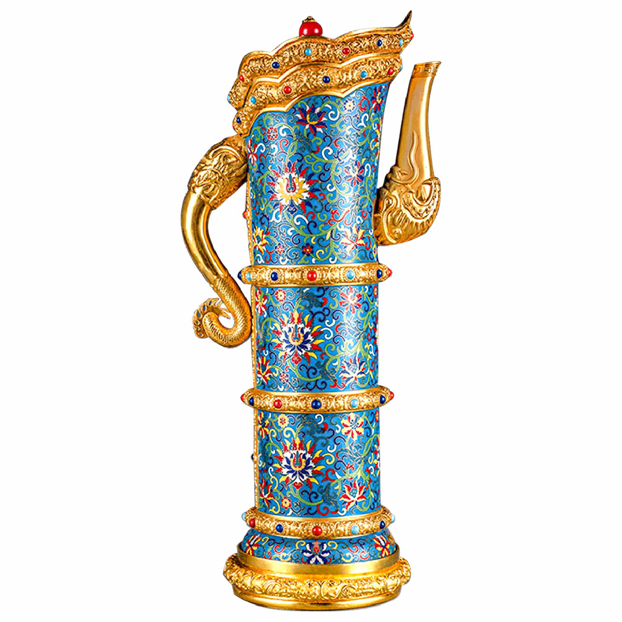Handmade Beijing Chinese Cloisonne Luxury Art for Dubai UAE GCC