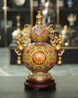 Handmade Beijing Chinese Cloisonne Luxury Art for Dubai UAE GCC
